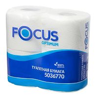 фото Туалетная бумага стандартных рулонах Focus Optimum, 2 слоя