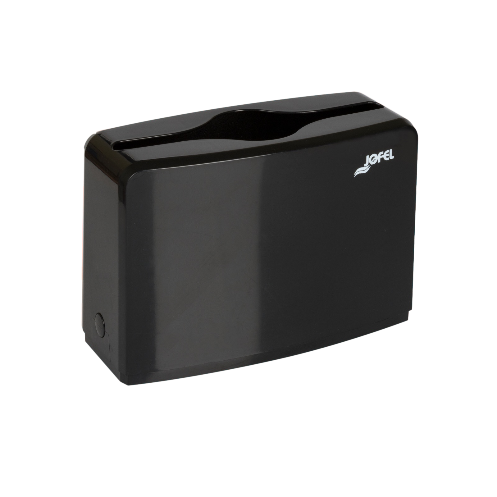 картинка Диспенсер-контейнер Jofel Black для 250 шт салфеток Z/W-сложения AH52600 картинка Диспенсер-контейнер Jofel Black для 250 шт салфеток Z/W-сложения AH52600
