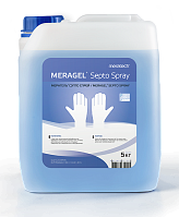 фото MERAGEL Septo Spray (Сэпто Спрей) - Средство для гигиенической дезинфекции рук и поверхностей, 5 л