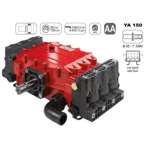 картинка Насос шести плунжерный Comet серия YA 150 (136 л/мин; 50 бар) фото 4 картинка Насос шести плунжерный Comet серия YA 150 (136 л/мин; 50 бар) фото 4