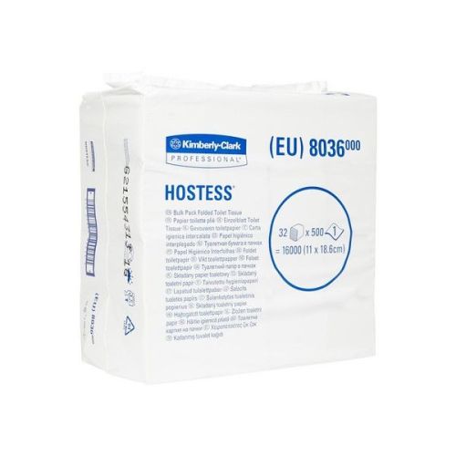 картинка Туалетная бумага в пачках Kimberly-Clark 8036 HOSTESS Slimfold, бумага сложенная, 1 слой фото 3 картинка Туалетная бумага в пачках Kimberly-Clark 8036 HOSTESS Slimfold, бумага сложенная, 1 слой фото 3