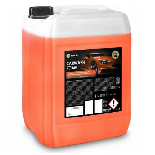 картинка Шампунь для ручной мойки автомобиля Grass Carwash Foam (канистра 20 кг) фото 2 картинка Шампунь для ручной мойки автомобиля Grass Carwash Foam (канистра 20 кг) фото 2