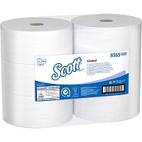 фото Туалетная бумага в больших рулонах Kimberly-Clark SCOTT CONTROL 8569 - с центральной подачей