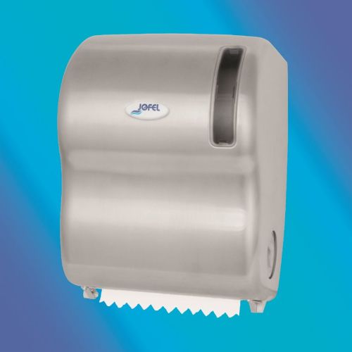 картинка Диспенсер Jofel Futura д/рулонных бум. полотенец AG59000 картинка Диспенсер Jofel Futura д/рулонных бум. полотенец AG59000