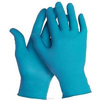 фото KLEENGUARD* G10 Нитриловые перчатки Blue Nitrile - 24см, единый дизайн для обеих рук s