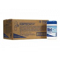 фото Салфетки протирочные Kimtech® Wettask™ DS  - Маленький рулон / Белый, 1упк =12 пачек * 55 листов