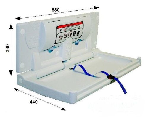 картинка Стол Jofel пеленальный настенный горизонтальный AY10000 фото 2 картинка Стол Jofel пеленальный настенный горизонтальный AY10000 фото 2
